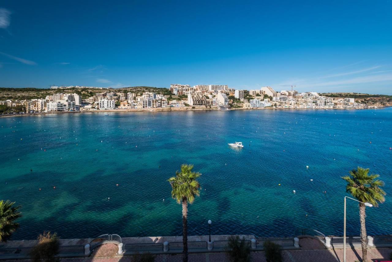 Blue Harbour 2 Bedroom Seafront Apartments With Stunning Seaviews - By Getawaysmalta Σεντ Πόλς Μπέι Εξωτερικό φωτογραφία